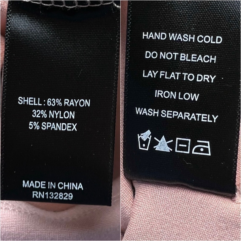 NWT MICHAEL COSTELLO X REVOLVE 70s Long‎ Bell Sleeve V-Neck Bodycon Mini Dress M - Picture 8 of 8